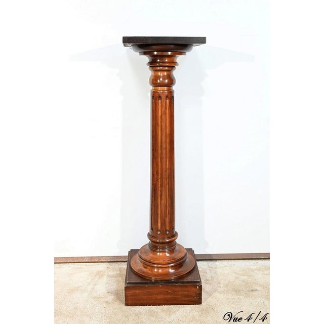 Louis XVI Style Beech Column, 1900s For Sale - Image 12 of 17