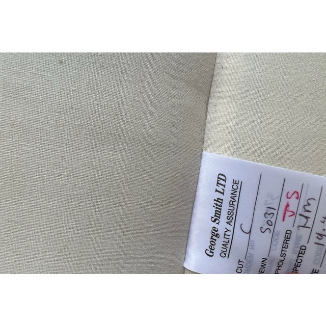 1990s George Smith Elverdon Ottoman For Sale - Image 5 of 5