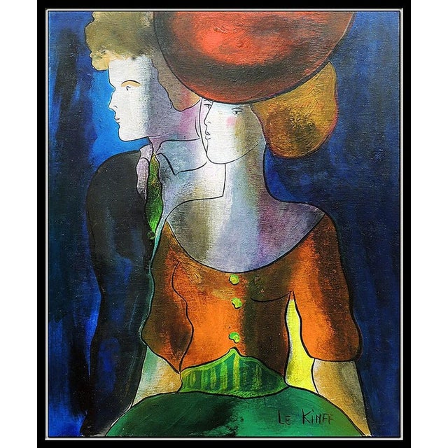 Message us to inquire about custom framing options! (Included for free with every purchase) This oil painting on board...
