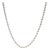 Tiffany & Co Sterling Silver Rope Chain, Length 24 Inches For Sale