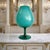 Murano Vase Murano Glass Extra-Large Turquoise For Sale - Image 4 of 8
