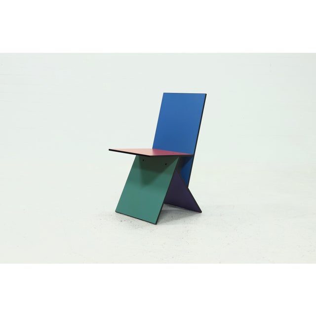 Rare Vilbert chair designed by Verner Panton for Ikea in 1993. Only 4000 of these chairs where manufactured between...