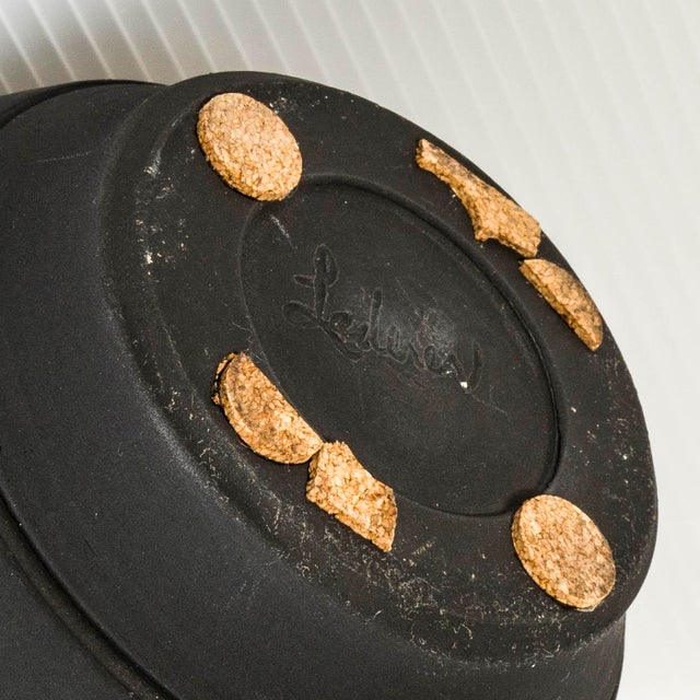 Ron Lederer Urban Oriental Stoneware Vase Sculpture Forrest Valley Pottery Tn For Sale - Image 11 of 11