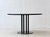 Round Dining Table in Thuja Root Veneer and Steel, 1980s For Sale - Image 5 of 16