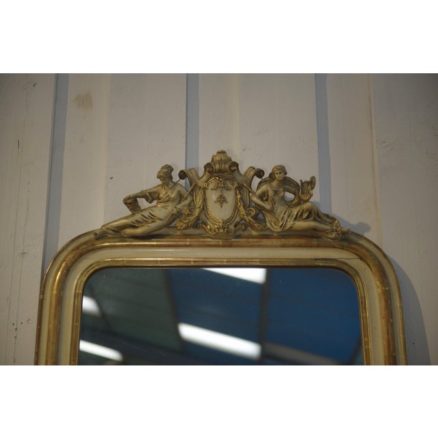 Antique Louis Philippe Mirror, 1800s For Sale - Image 10 of 11