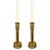 Pair of Folk Art Candlesticks For Sale - Image 9 of 9