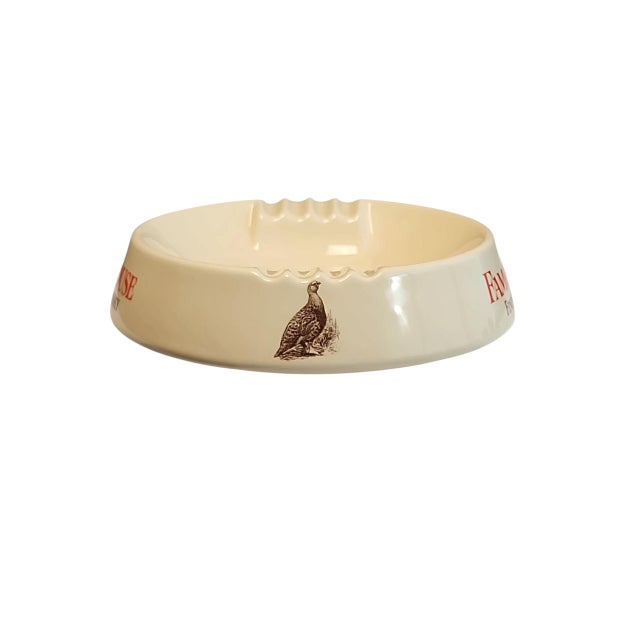 Mid-Century Modern 1970s English the Famous Grouse Pub Ashtray For Sale - Image 3 of 5