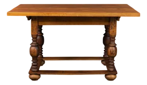 Baroque Oak Dining Table