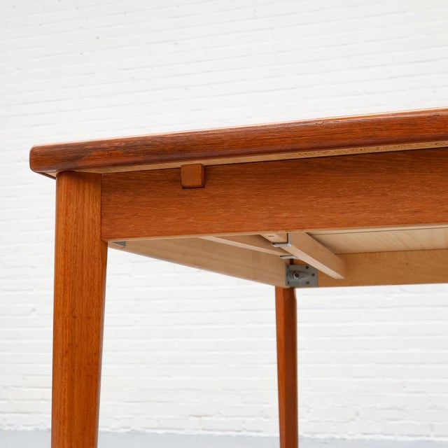 Danish Extendable Teak Dining Table from BRDR Furbo, 1960s For Sale - Image 9 of 18