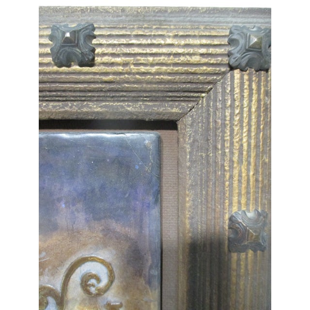 1930s Fresco Panel of Wounded Amazon Italian Circa 30s' For Sale - Image 5 of 8