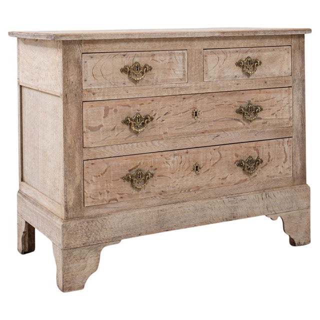 1900s French Louis XVI Oak Chest of Drawers For Sale - Image 15 of 18