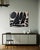 Mid-Century Modern On the Move, Contemporary Black and Tan Geometric Abstract Painting by Matt Higgins For Sale - Image 3 of 7