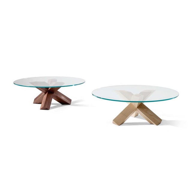 La Rotonda Coffee Tables by Mario Bellini for Cassina, Set of 2 For Sale - Image 3 of 11