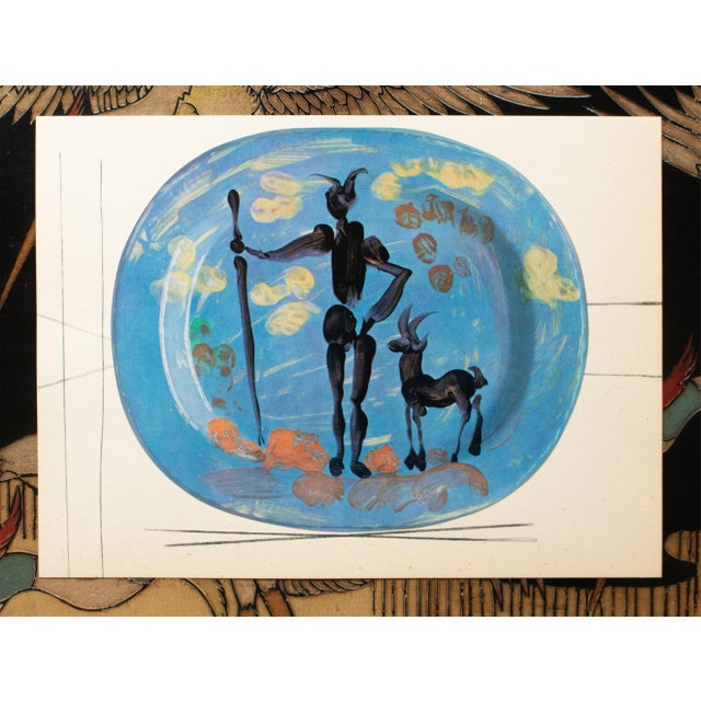 1955 Set of 12 Prints of Picasso's Ceramic Platters For Sale In Dallas - Image 6 of 16
