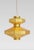 Ma-Rock T Gr Golden Suspension Lamp by Jaime Hayson for Parachilna For Sale - Image 4 of 10