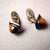 1960s Vintage Silver Cufflinks with Tigers Eye by Victor Janson, Sweden, 1962, Set of 2 For Sale - Image 5 of 8