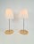 Brown Vintage Basisk Table Lamp in Birch and Glass by Wiebke Braash for Ikea, 2000s, Set of 2 For Sale - Image 8 of 11