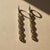 Citrine Huggie Drop Earrings, Silver, Gold, Pair For Sale - Image 9 of 9