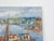 Late 20th Century Late 20th Century Impressionist Harbor Scene Painting For Sale - Image 5 of 7