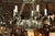 French Country Early 20th Cent. French Two-Tier Chandelier With Vine and Tendril Motif For Sale - Image 3 of 16