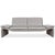 Leather Three-Seater Grey Sofa with Manual Function from Koinor For Sale - Image 16 of 16