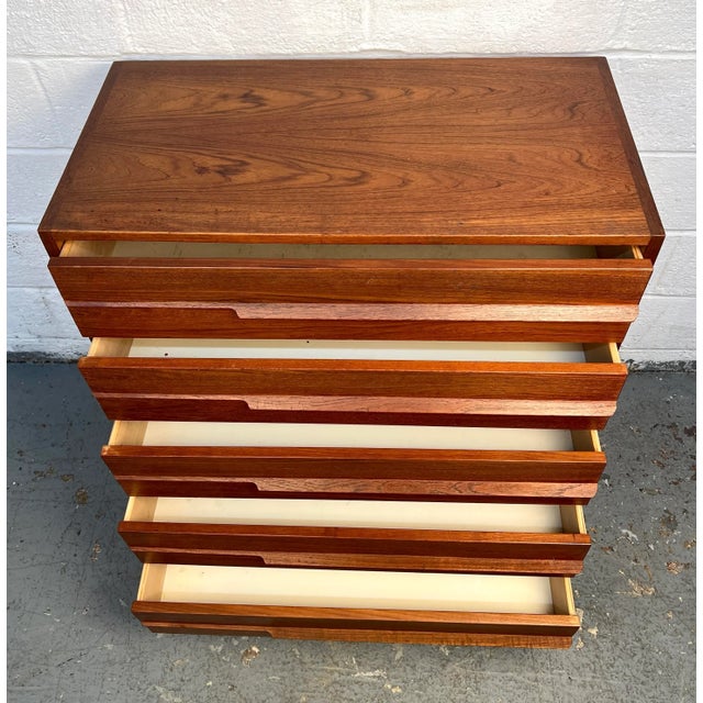 Mid 20th Century Modern Danish Dresser For Sale In New York - Image 6 of 12