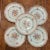Antique Adams Calyxware Chelsea Sprays Plates - Set of 6 For Sale - Image 4 of 7