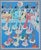 Blue 1970s Bob Lawrie for Dim French Pop Art Fashion Advertising Poster For Sale - Image 8 of 8