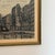 1960s Mid-Century Paris Canal Scene Print in the Manner of Bernard Buffet For Sale - Image 5 of 9