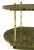 Metal Italian Marble and Brass End Tables - a Pair For Sale - Image 7 of 9