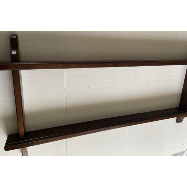 Vintage Mid 19th Century Style French Wall Plate Rack For Sale - Image 4 of 12