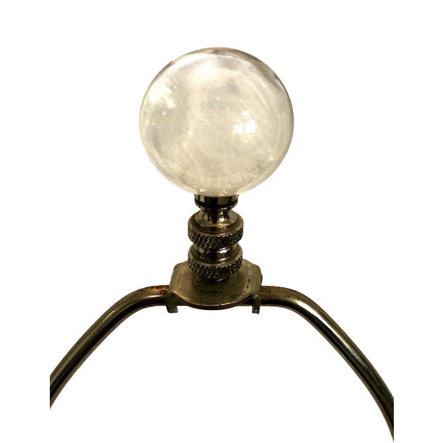 A Pair of Mid-Century Hair-on-Hide Wrapped Table Lamps With Brass Trim For Sale - Image 14 of 18