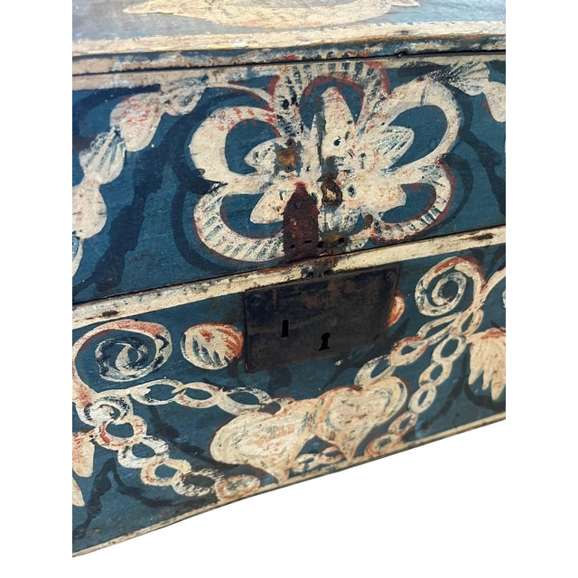 Large French Marriage Chest For Sale - Image 4 of 10