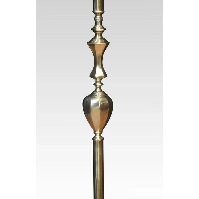Brass Standard Lamp, 1920s For Sale - Image 4 of 6