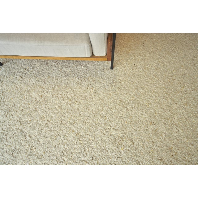 Exquisite Rugs Tocayo Handmade New Zealand Wool Ivory Rug-8'X10' For Sale In Los Angeles - Image 6 of 7