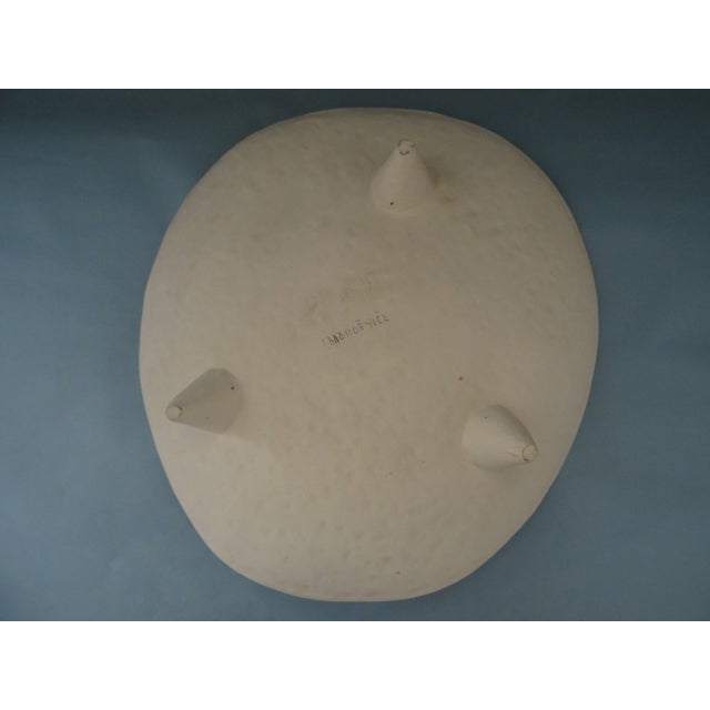 Modern Stoneware Serving Plate, 2000s For Sale - Image 3 of 5