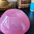 Steuben Glass Antique PINK! opaline glass bowl // Steuben Frederick Carder Rosaline Pink Art Glass Bowl // Rose quartz // For Sale - Image 4 of 6