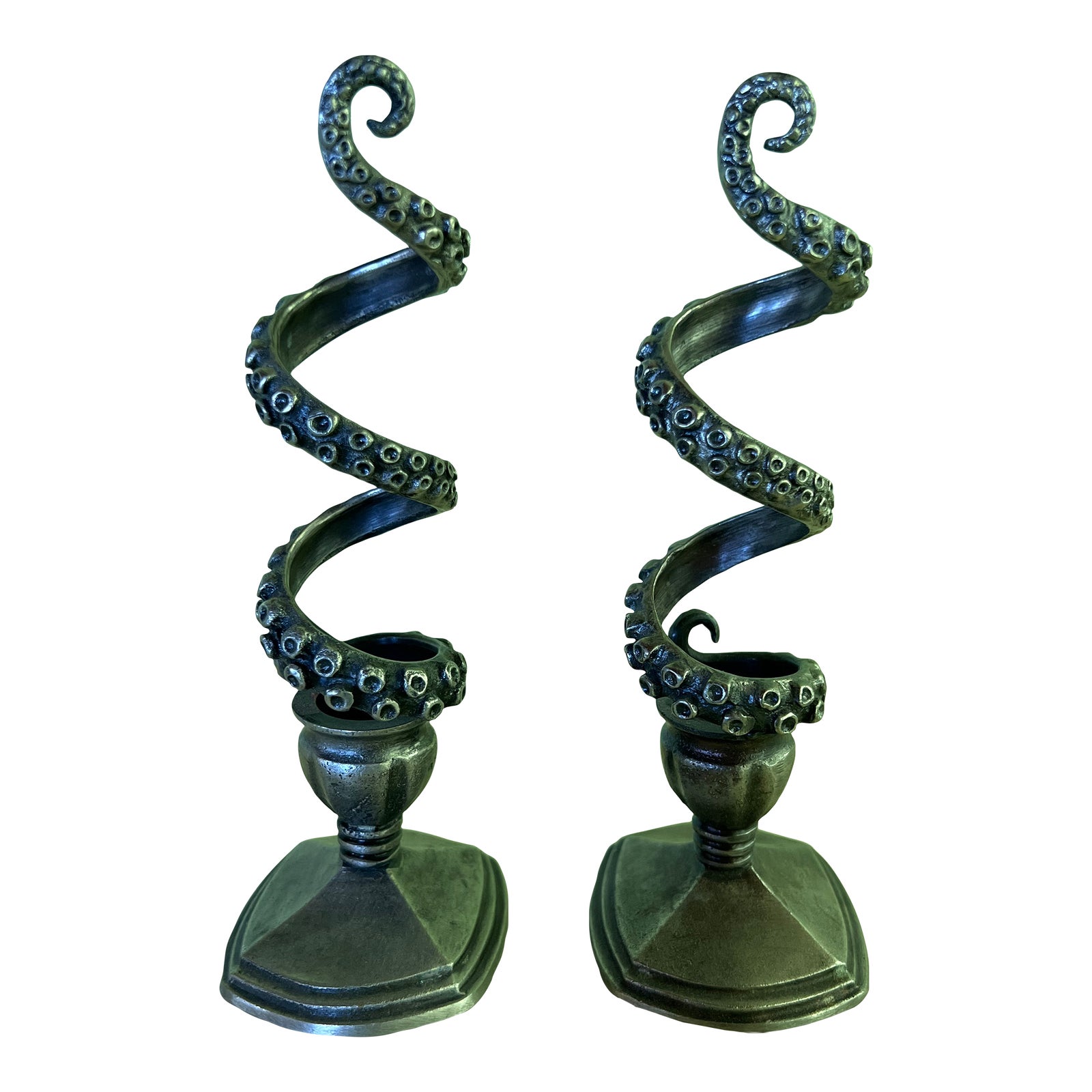 Octopus Candle Holders by Perry Gargano Chairish
