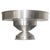 Rl 04 Centerpiece in Silver Plated Brushed Brass by Caspal For Sale - Image 10 of 10