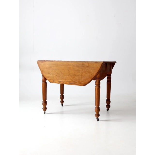 Antique Drop Leaf Table For Sale - Image 13 of 13
