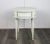 Vintage White Round Side Table For Sale - Image 4 of 8