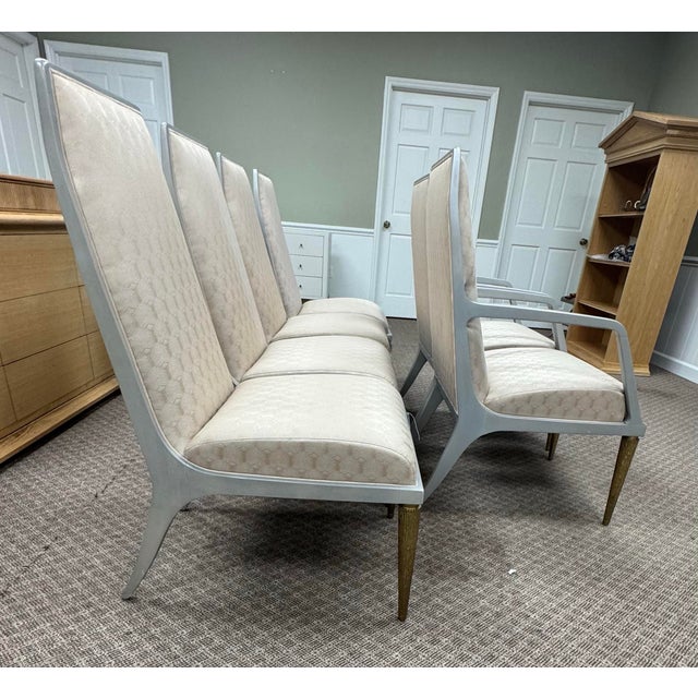 Jean Louis Denoit for Baker Furniture Jasper Dining Chairs- Set of 6 For Sale In Greenville, SC - Image 6 of 9