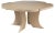 Oak Andy Dining Table by Patrizia Guiotto for VGnewtrend For Sale