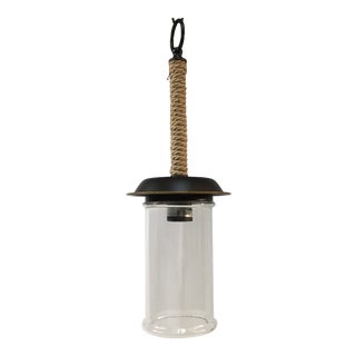 Craftmade Aged Bronze Rustic Industrial Pendant Light For Sale