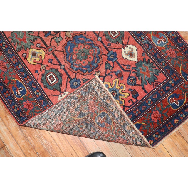 Antique Zabihi Collection Persian Scatter Rug - 3'7" x 6'1" For Sale In New York - Image 6 of 7