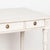 19th Century Swedish White Gustavian Three Drawer Side Table or Desk For Sale - Image 11 of 16