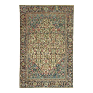 Antique Farahan - 3'11" x 6' For Sale