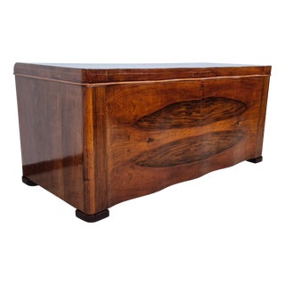 Art Deco Tuscan Wave Chest, 1940 For Sale