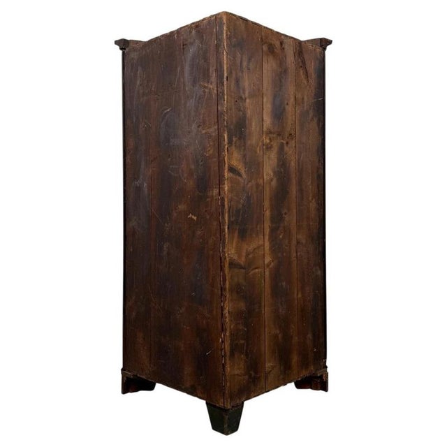 2000 - 2009 18th Century Georgian Mahogany Corner Cupboard For Sale - Image 5 of 6