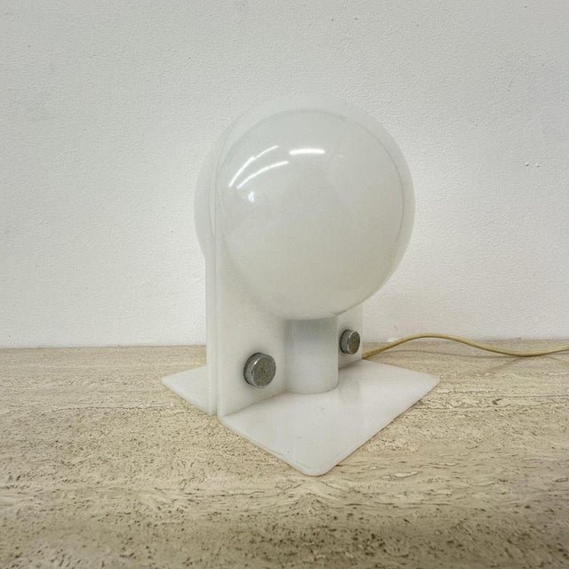 Vintage Sirio Table Lamp by Sergio Brazzoli for Guzzini, 1970s For Sale - Image 10 of 15